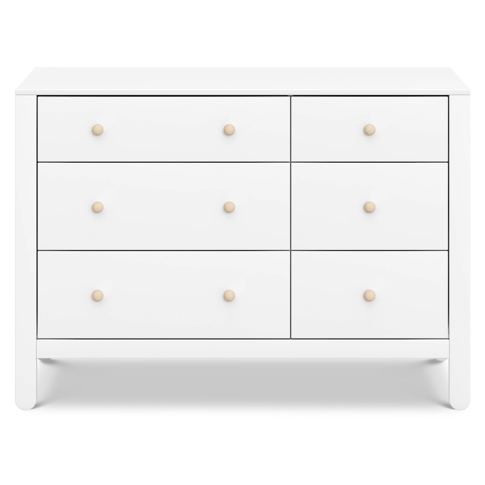 F30326WNX,Carter's,Marisol 6-Drawer Dresser in White/Washed Natural