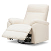 M24387CCB,DaVinci,Suzy Swivel Recliner in Cozy Cream Boucle