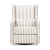 F19587PCDS,Carter's,Arlo Recliner and Swivel Glider in Performance Charcoal Double Stripe Linen