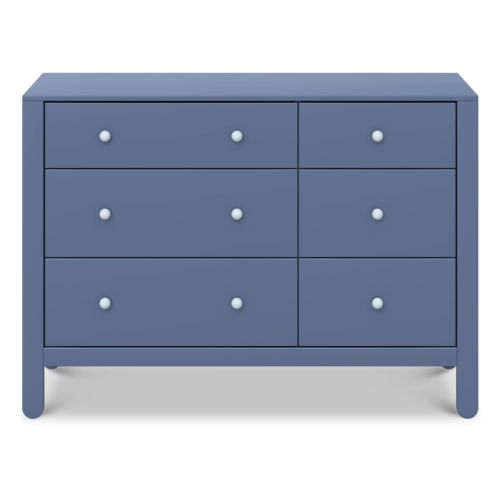 F30326CVBPB,Carter's,Marisol 6-Drawer Dresser in Cove Blue/Powder Blue