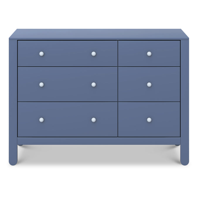 F30326CVBPB,Carter's,Marisol 6-Drawer Dresser in Cove Blue/Powder Blue