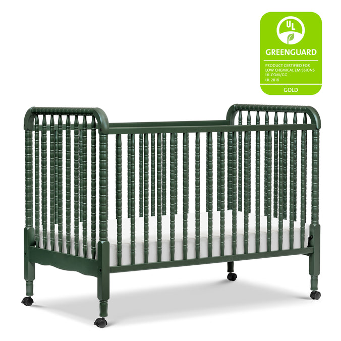 M7391FRGR,DaVinci,Jenny Lind Stationary Crib in Forest Green