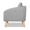 M30703FTGLF,DaVinci,Nina Kids Chair in Frost Grey with Light Wood Feet