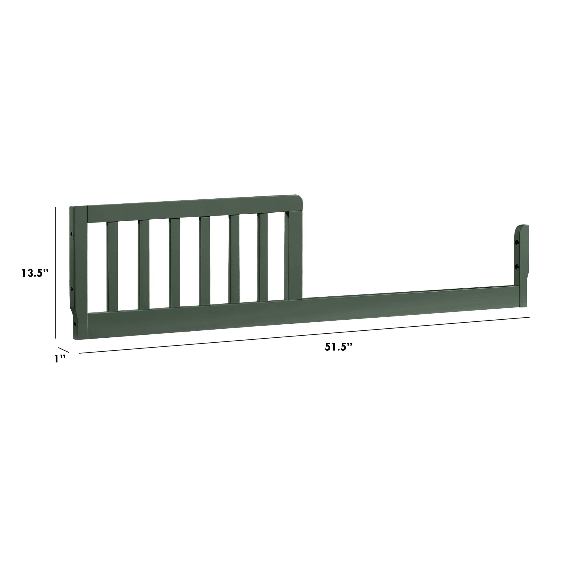 M3099FRGR,The MDB Family,Toddler Bed Conversion Kit in Forest Green