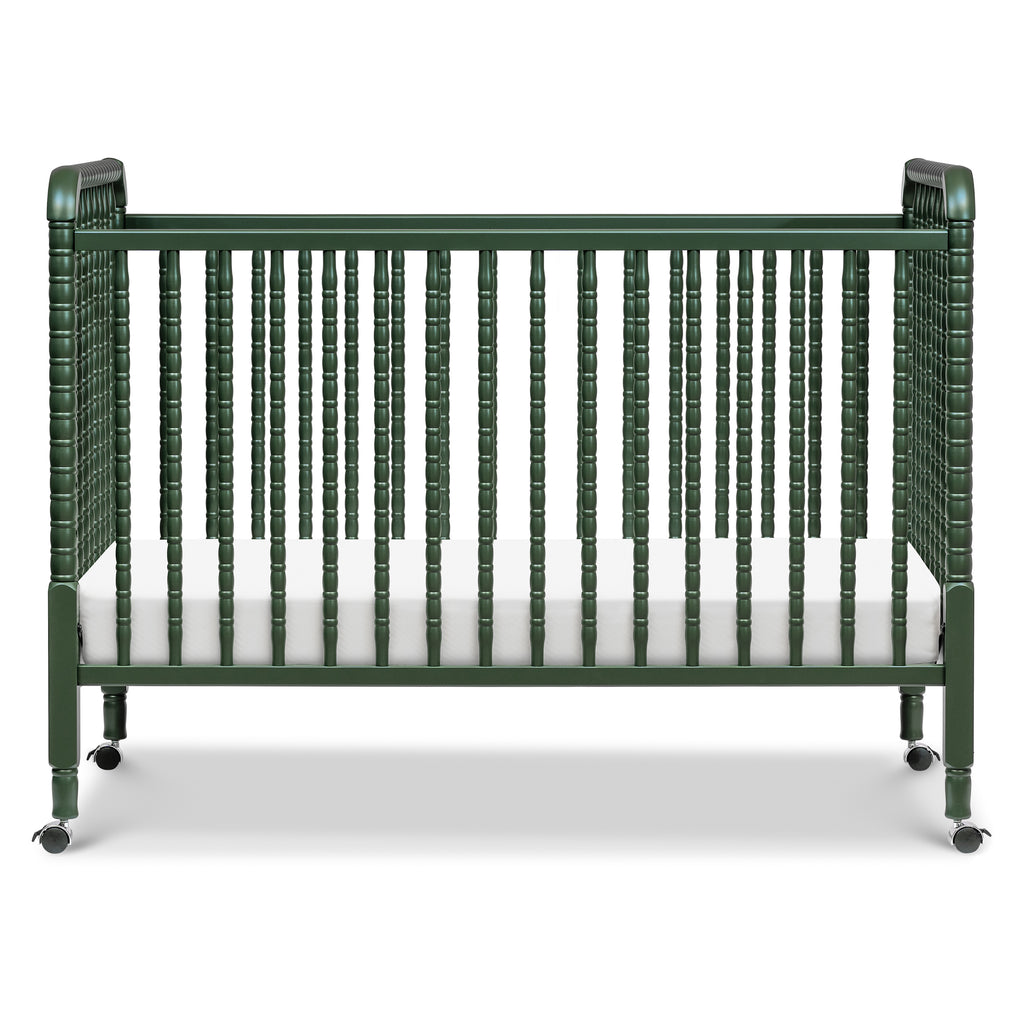 M7391FRGR,Jenny Lind Stationary Crib in Forest Green