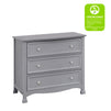 M5523G,DaVinci,Kalani 3-Drawer Dresser in Grey Finish