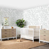 F23201WCWD,Carter's,Radley 4-in-1 Convertible Crib in White & Coastwood