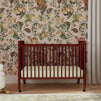 M7391C,DaVinci,Jenny Lind Stationary Crib In Rich Cherry Finish