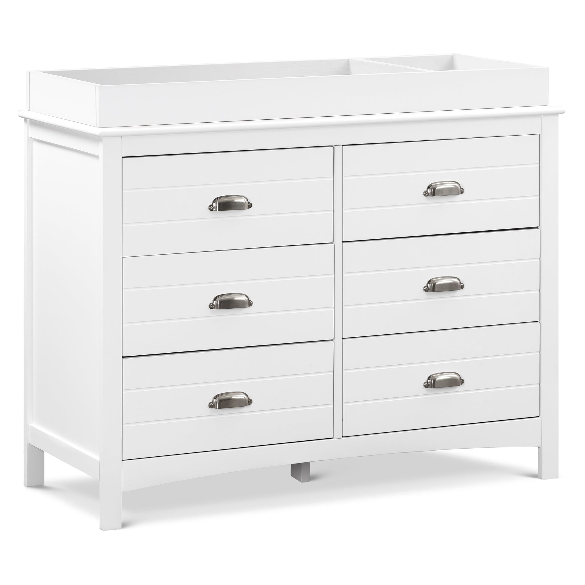 F16906W,Carter's,Nolan 6-Drawer Double Dresser in White