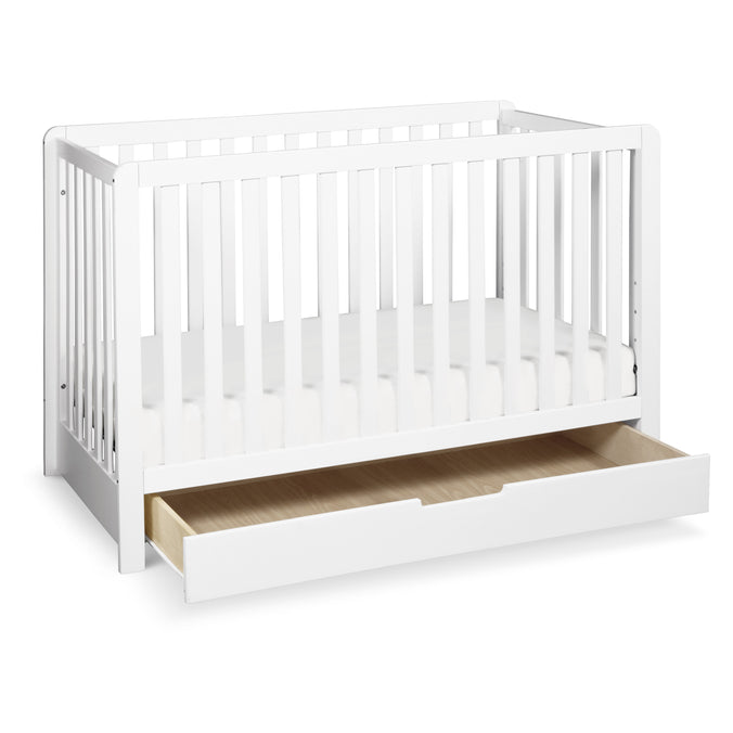 F11951W,Carter's,Colby 4-in-1 Convertible Crib w/ Trundle Drawer in White