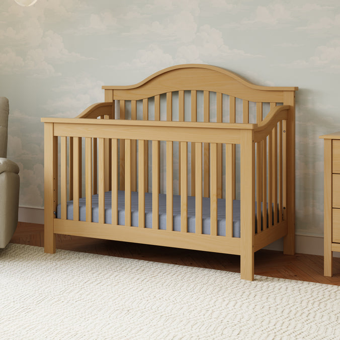 M5981HY,DaVinci,Jayden 4-in-1 Convertible Crib in Honey