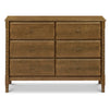 M7326L,DaVinci,Jenny Lind Spindle 6-Drawer Dresser in Walnut