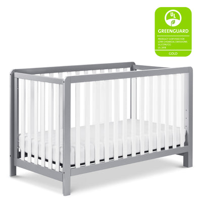 F11901GW,Carter's,Colby 4-in-1 Low-profile Convertible Crib in Grey and White