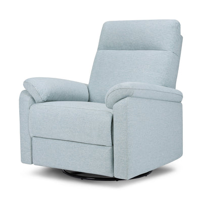 M24388HBL,Suzy Electronic Swivel Recliner in Heathered Blue