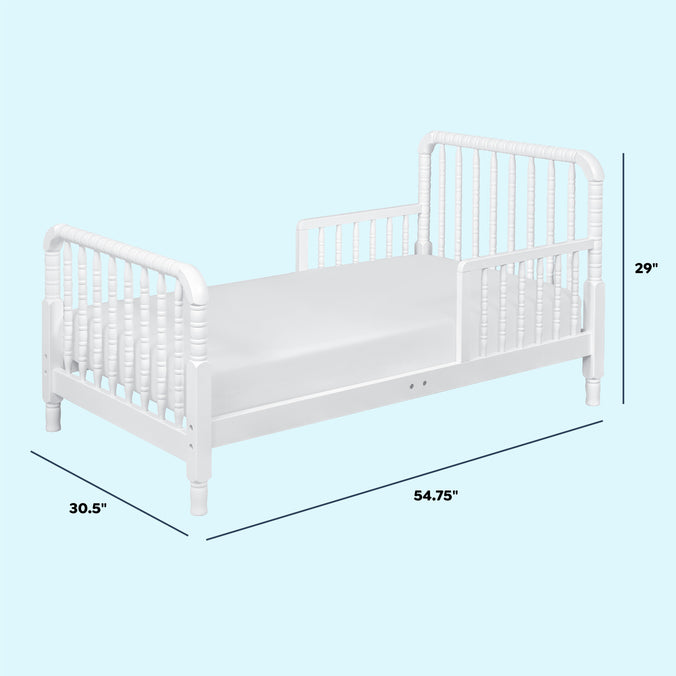 M7390W,DaVinci,Jenny Lind Toddler Bed In White Finish