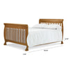 M4799CT,The MDB Family,Twin/Full Size Bed Conversion Kit in Chestnut Finish
