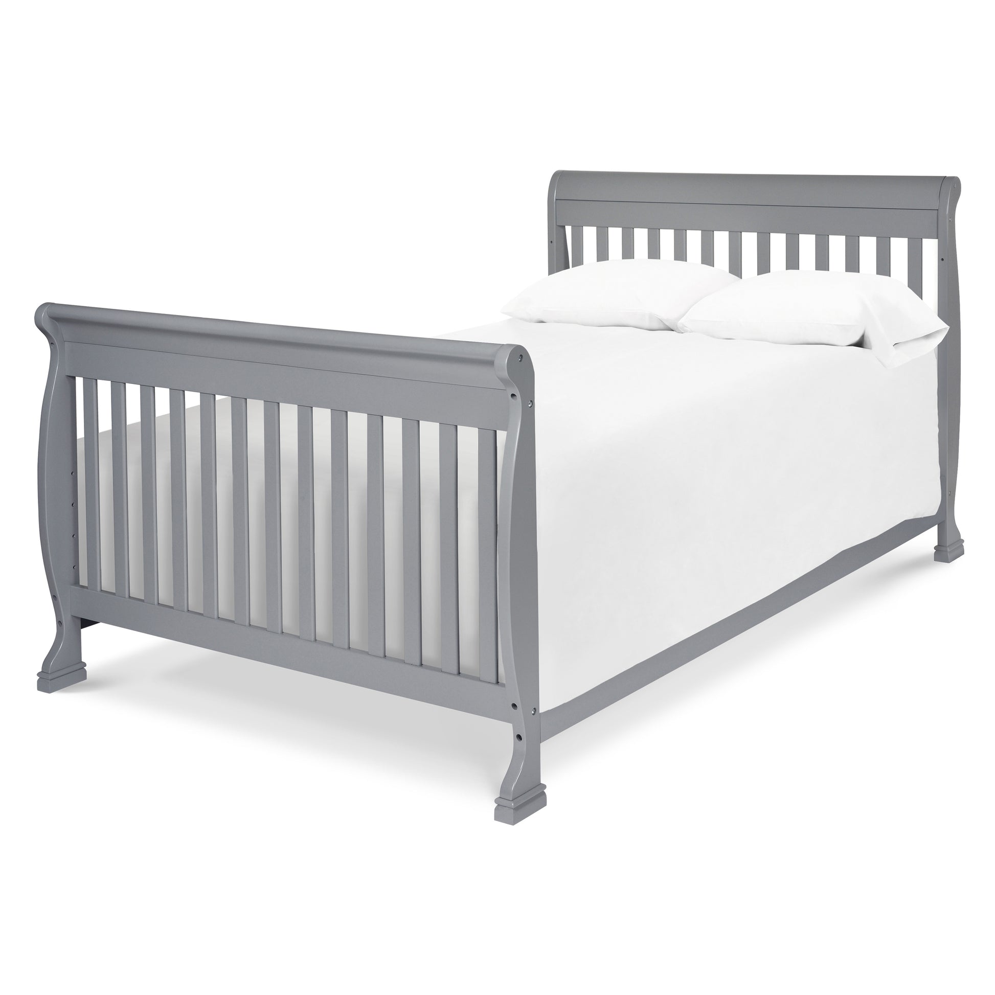 M5501G,DaVinci,Kalani 4-in-1 Convertible Crib in Grey Finish