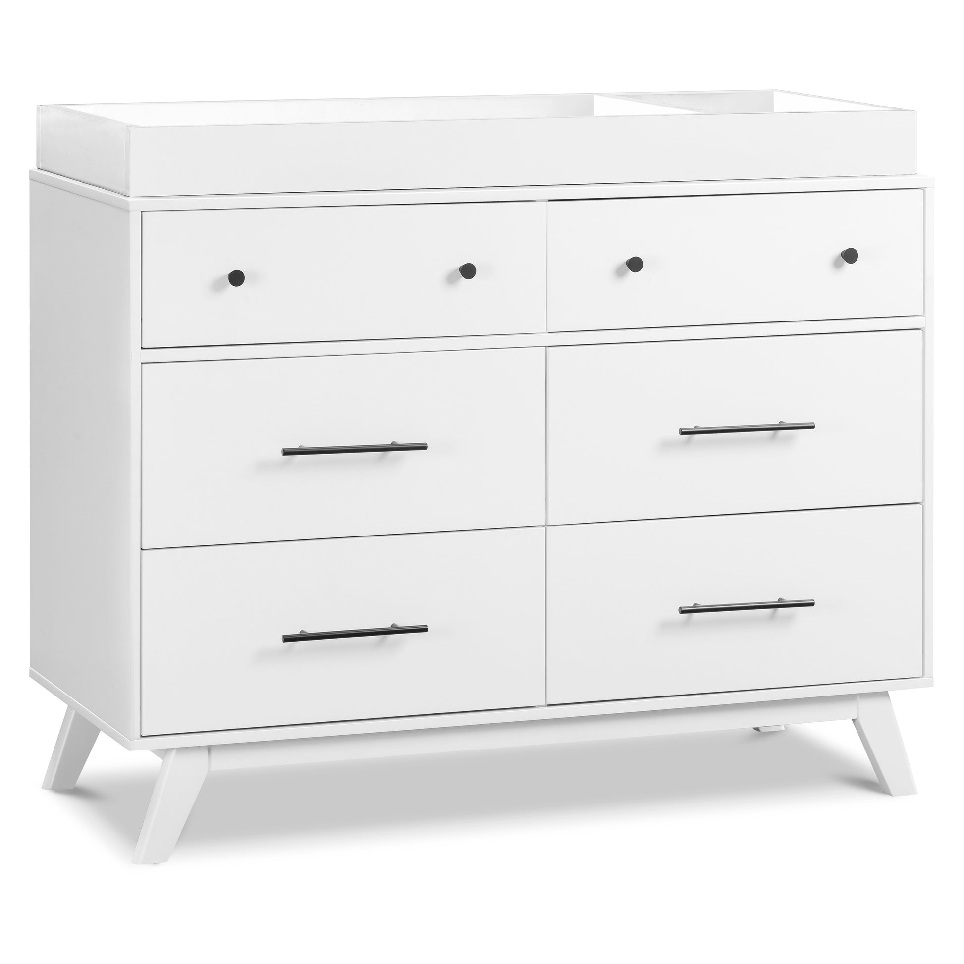 M22526W,DaVinci,Otto 6-Drawer Dresser in White