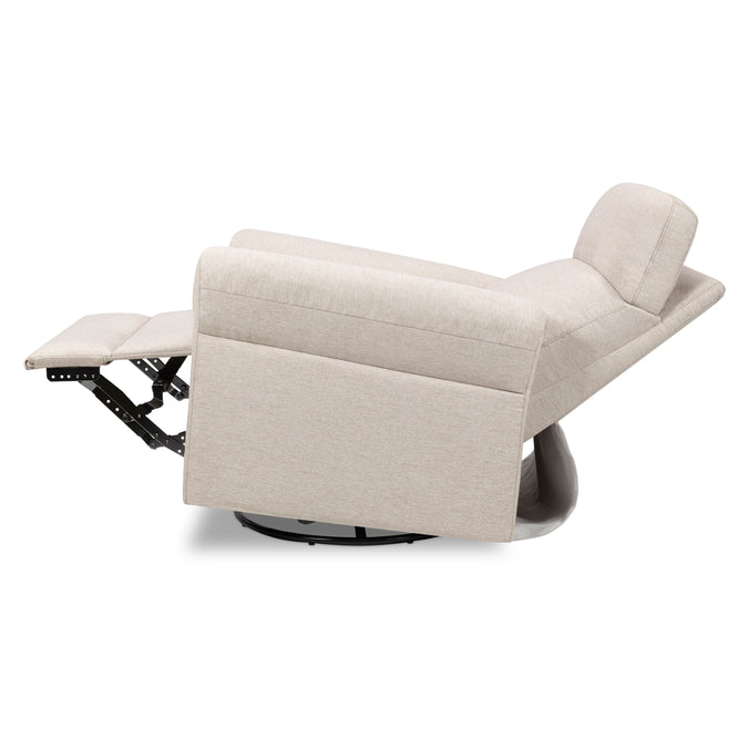 M24386BH,DaVinci,Suzy Flex Swivel Recliner w/ Adj. Arms & Headrest in Beach