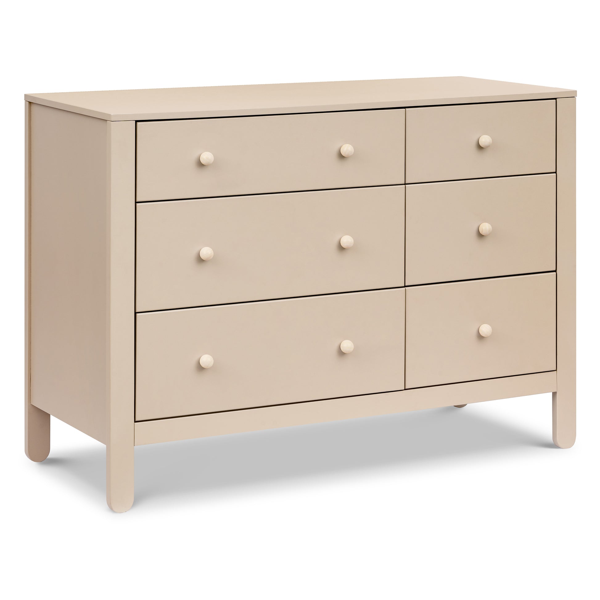 F30326TPENX,Carter's,Marisol 6-Drawer Dresser in Taupe/Washed Natural