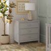 M12823G,DaVinci,Charlie 3-Drawer Dresser in Grey