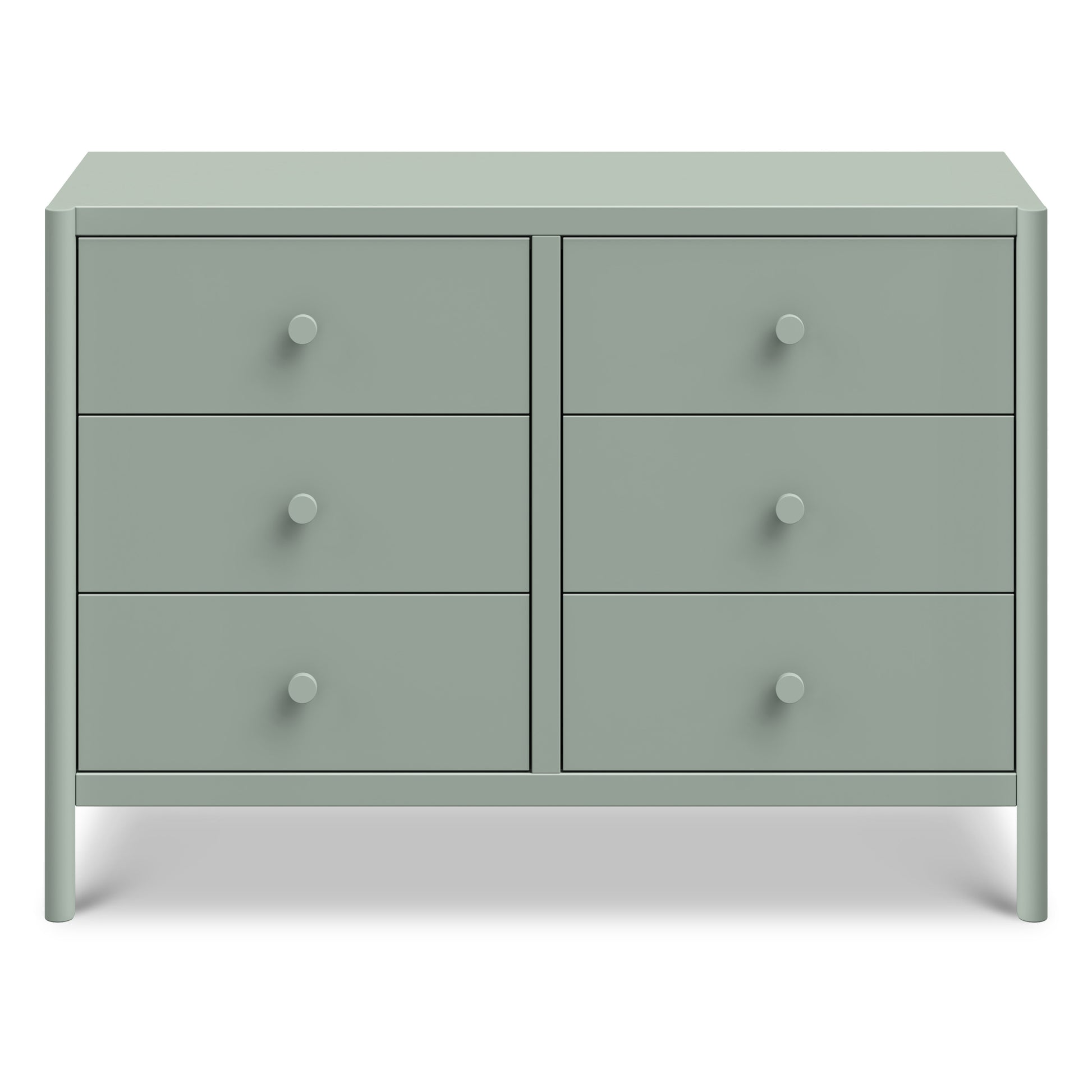 M25126LS,DaVinci,Birdie 6-Drawer Dresser in Light Sage