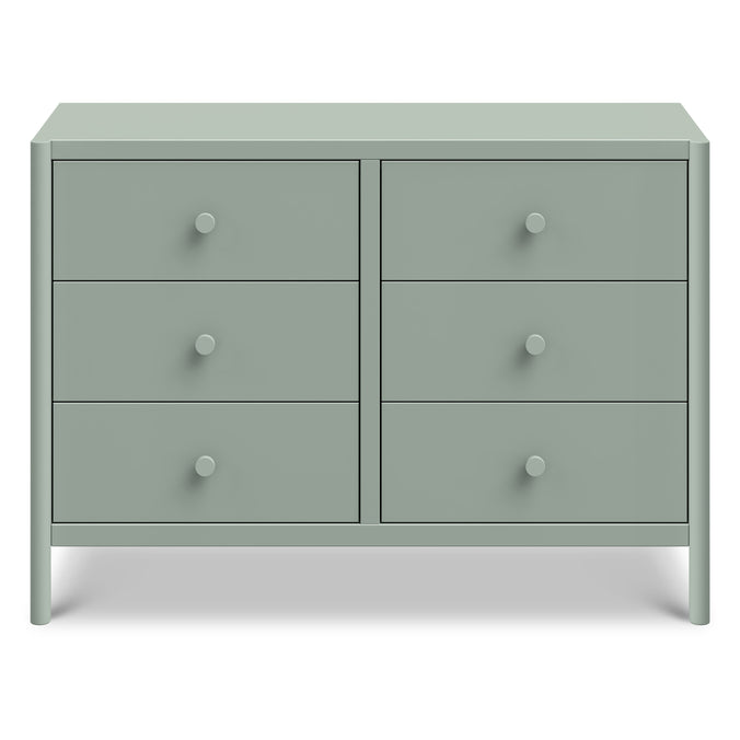 M25126LS,DaVinci,Birdie 6-Drawer Dresser in Light Sage