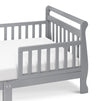 M2990G,DaVinci,Sleigh Toddler Bed in Grey Finish