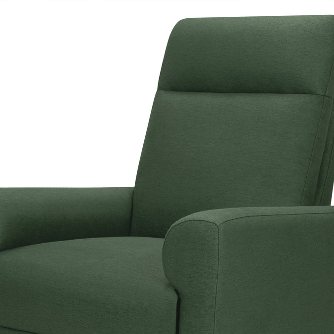 M29987PNG,DaVinci,Erin Recliner and Swivel Glider in Pine Green