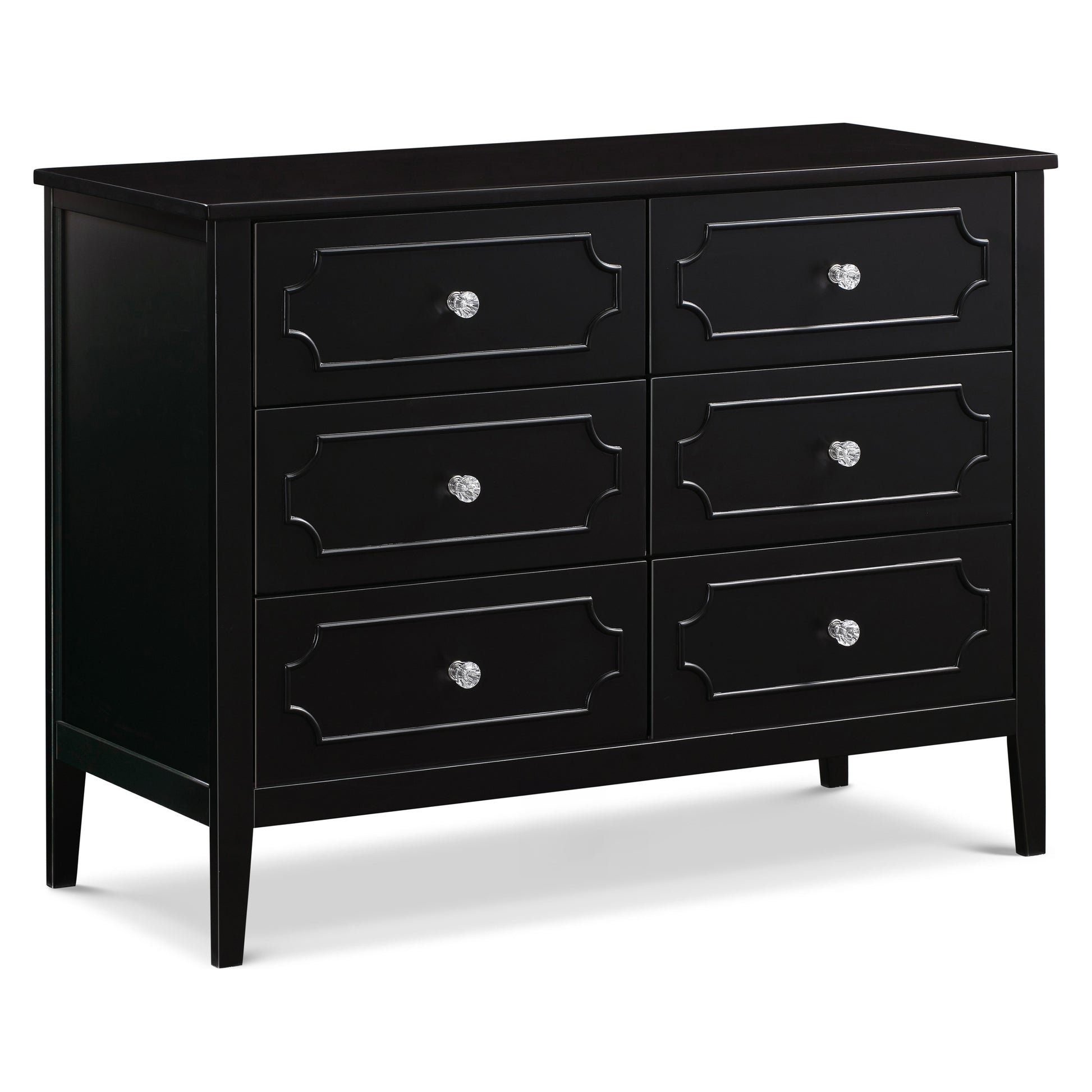 M11426E,DaVinci,Chloe Regency 6-Drawer Dresser in Ebony