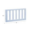 M12599PB,Toddler Bed Conversion Kit in Powder Blue