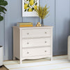 M5523W,DaVinci,Kalani 3-Drawer Dresser in White Finish