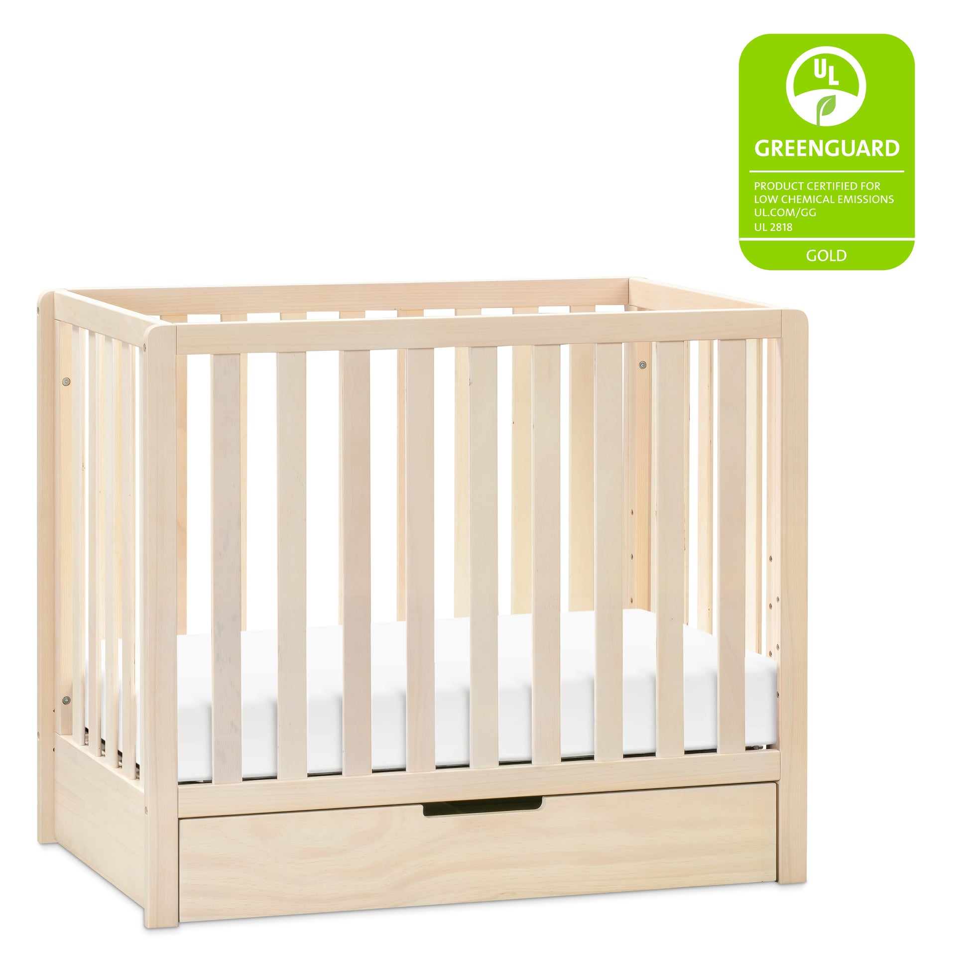 F11981NX,Carter's,Colby 4-in-1 Convertible Mini Crib w/ Trundle in Washed Natural