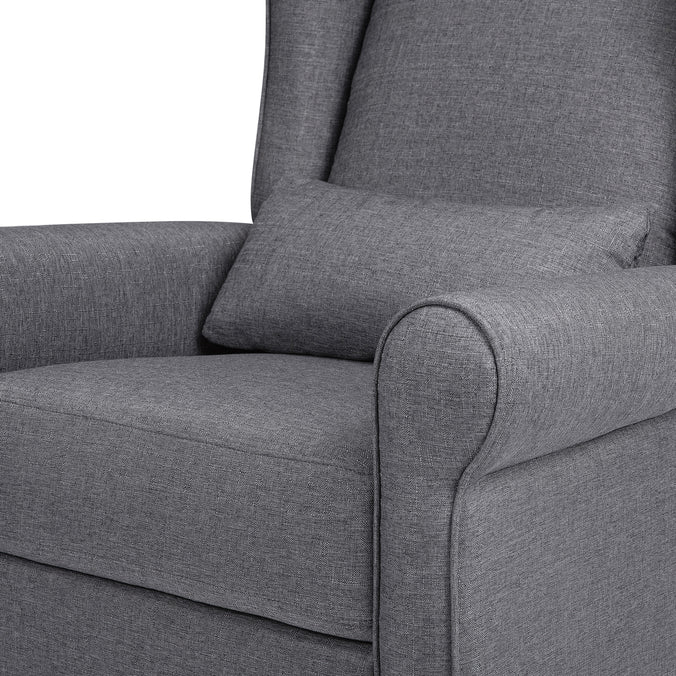 M21887SHG,DaVinci,Hayden Recliner and Swivel Glider in Shadow Grey