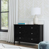 M11426E,DaVinci,Chloe Regency 6-Drawer Dresser in Ebony