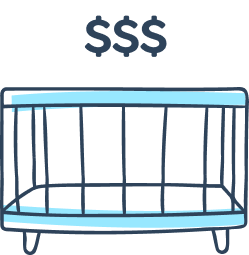 expensive cribs