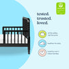 M7390E,DaVinci,Jenny Lind Toddler Bed in Ebony