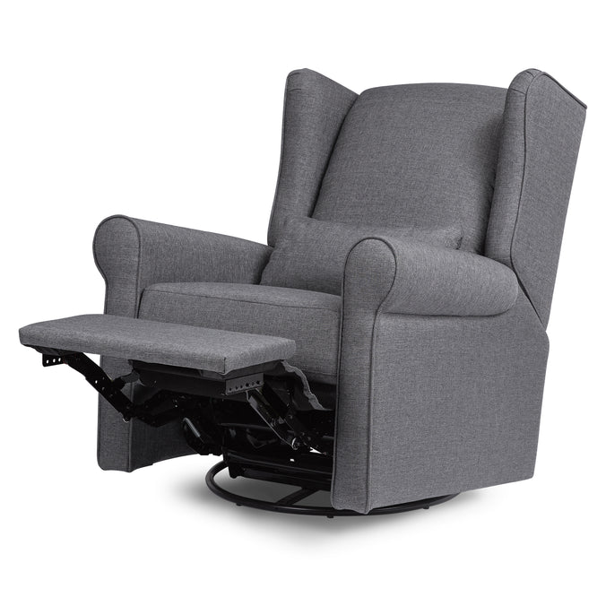 M21887SHG,DaVinci,Hayden Recliner and Swivel Glider in Shadow Grey