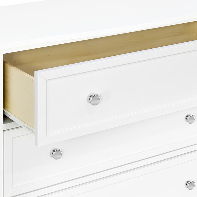 M5523W,DaVinci,Kalani 3-Drawer Dresser in White Finish