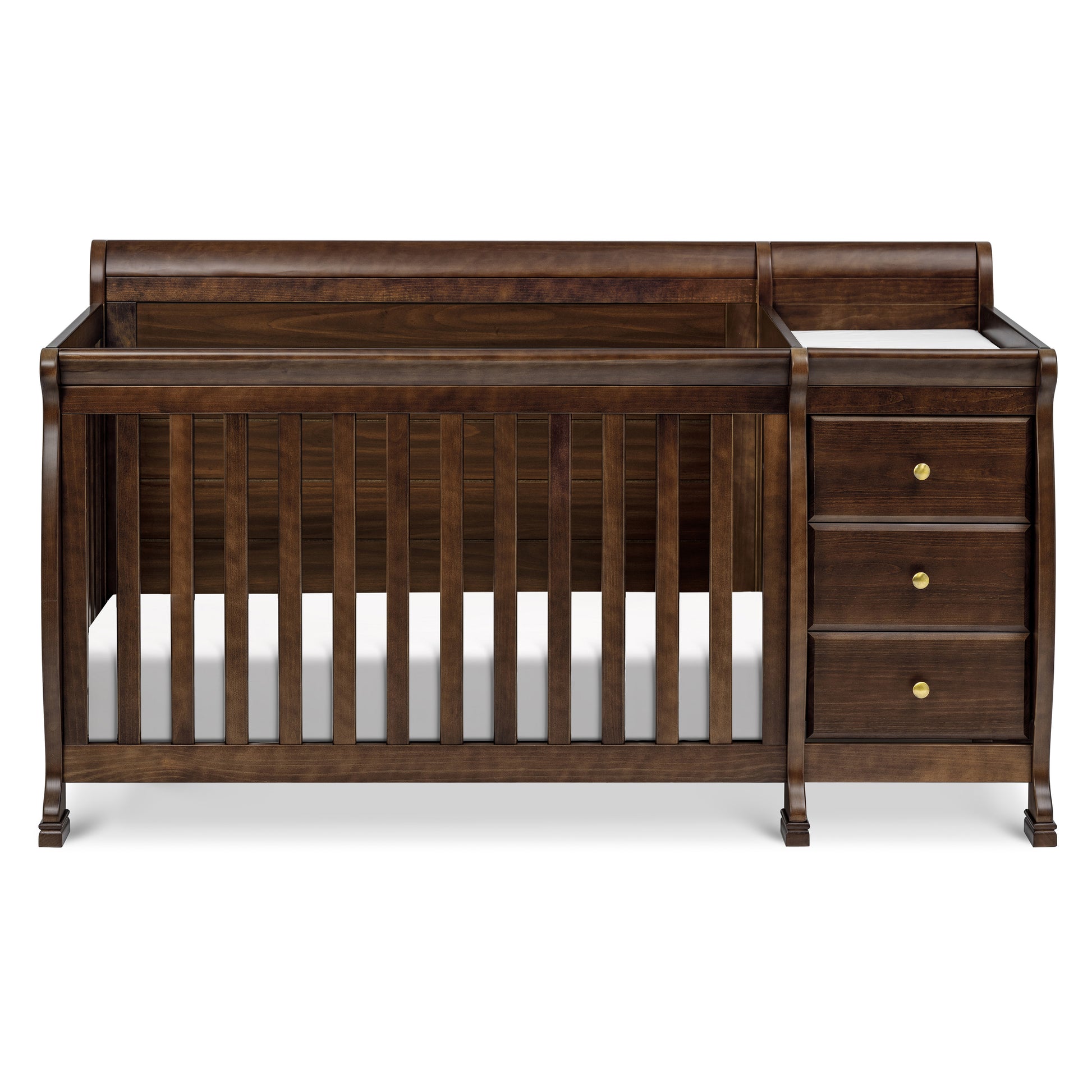 M5582Q,DaVinci,Kalani 4-in-1 Convertible Crib & Changer in Espresso