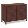M12826CR,DaVinci,Charlie 6-Drawer Double Dresser in Crimson