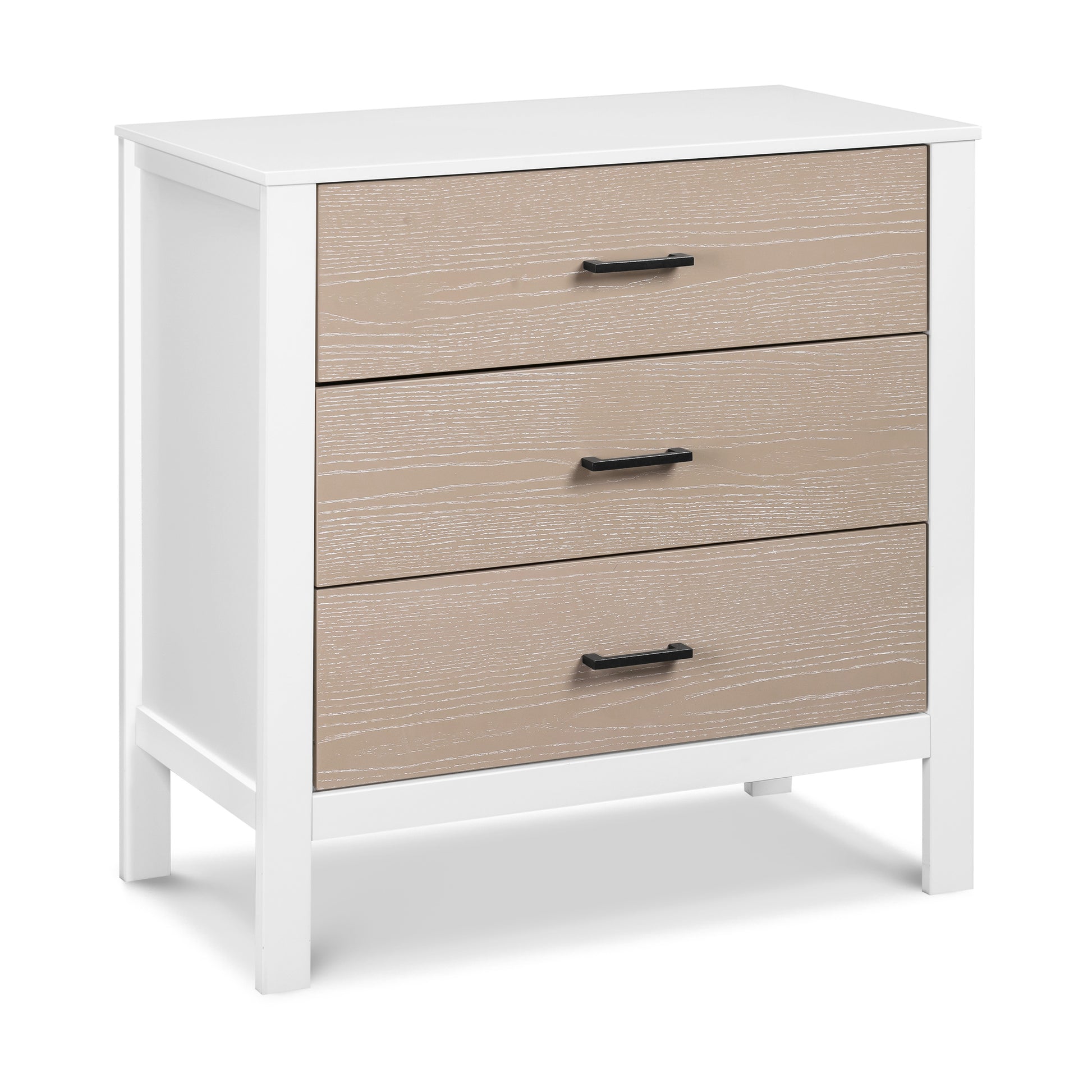 F23223WCWD,Carter's,Radley 3-Drawer Dresser in White & Coastwood