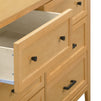 M24726HY,DaVinci,Sawyer Farmhouse 6-Drawer Dresser in Honey