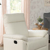 M24387VN,DaVinci,Suzy Swivel Recliner in Vanilla