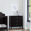 M11423E,DaVinci,Chloe Regency 3-Drawer Dresser in Ebony