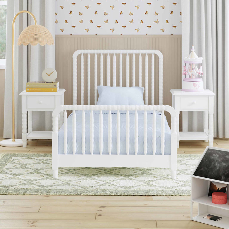 M3189W,DaVinci,Jenny Lind Twin Bed in White