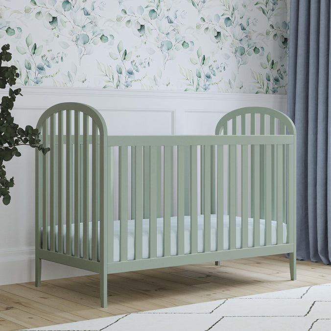 M23901LS,DaVinci,Beau 3-in-1 Convertible Crib in Light Sage