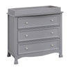 M5523G,DaVinci,Kalani 3-Drawer Dresser in Grey Finish