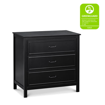 M12823E,DaVinci,Charlie 3-Drawer Dresser in Ebony
