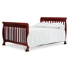 M5501C,DaVinci,Kalani 4-in-1 Convertible Crib in Rich Cherry